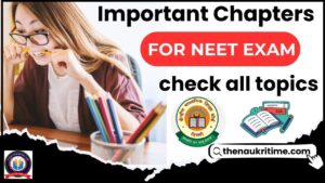 Important Chapters for NEET 2024